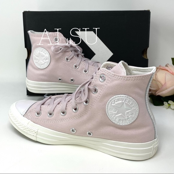 converse barely rose high top